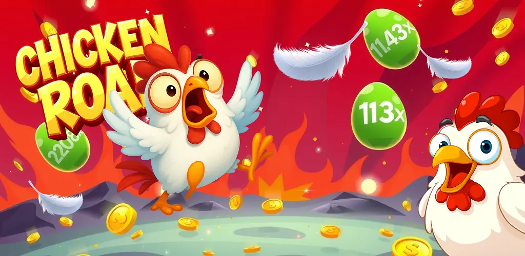 Emojino Chicken Road game